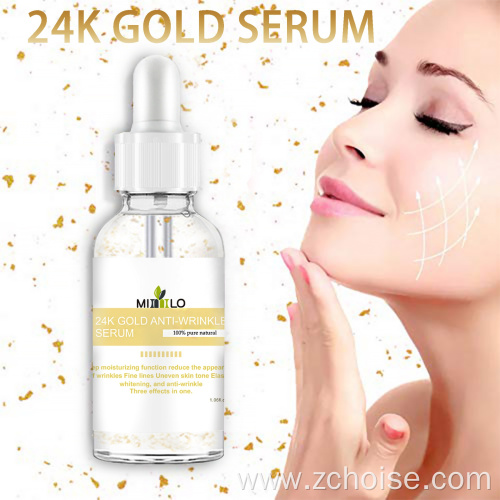 vitamine c anti wrinckle facial 24k gold serum